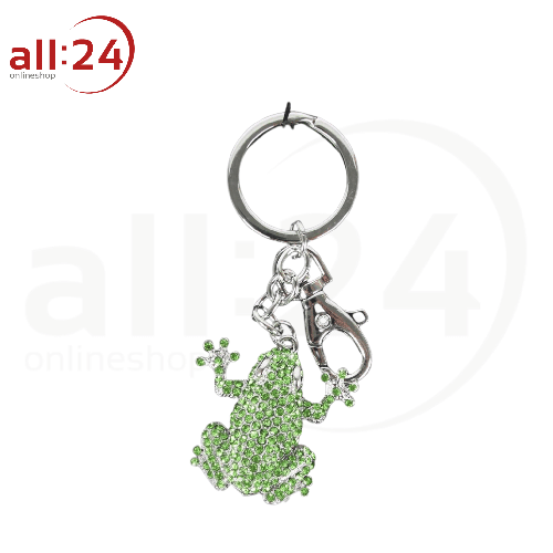 Artikelbild des Artikels “Schlüsselanhänger Frosch Strass “