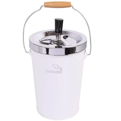 Artikelbild des Artikels “Aschenbecher Drehascher Smoking XXL Weiß 13cm “