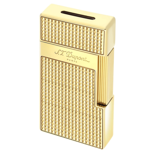 Artikelbild des Artikels “S.T. Dupont Feuerzeug Big Diamond Head Golden “