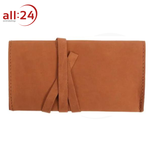 Artikelbild des Artikels “Tabaktasche Leder Cognac mit Bandverschluss “