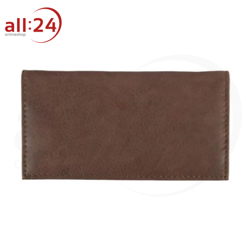 Artikelbild des Artikels “Tabaktasche Leder Hellbraun mit Druckknöpfen “