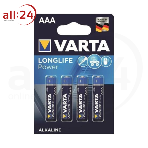 Artikelbild des Artikels “Varta Batterien Mignon AAA LR6 4er Packung “