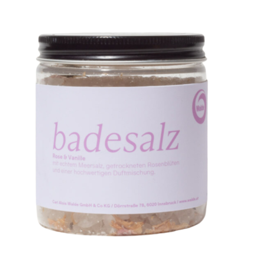 Artikelbild des Artikels “Walde Badesalz Rose Vanille 300g “