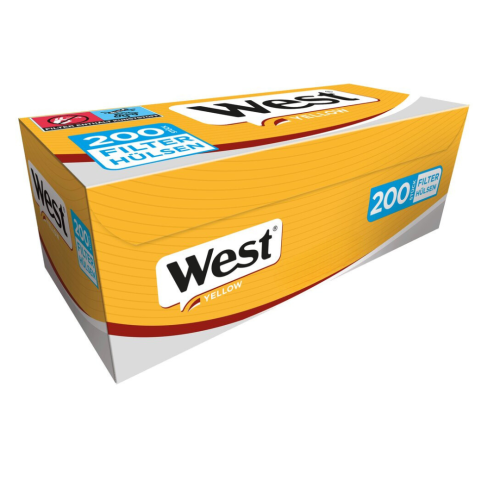 Artikelbild des Artikels “West Silver (JETZT YELLOW) Hülsen Packung mit 200 Stück “