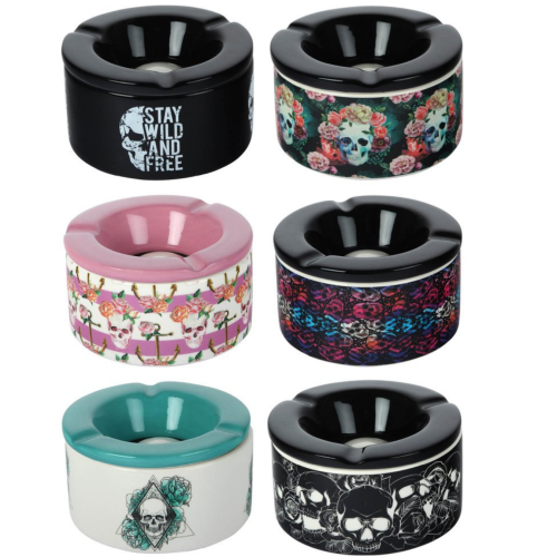 Artikelbild des Artikels “Aschenbecher Windascher Skull 6er Set 11 cm Ø “