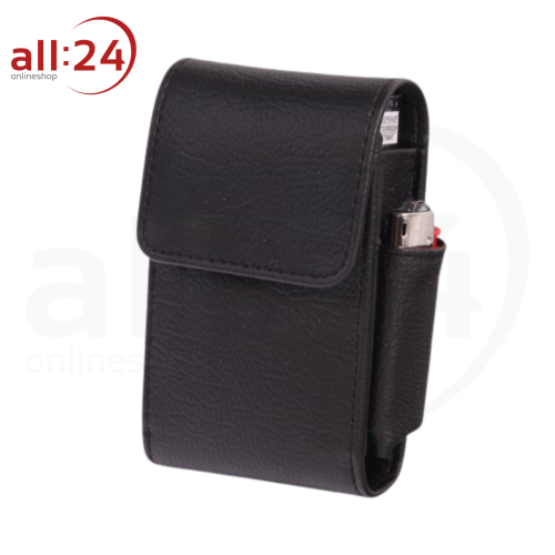Artikelbild des Artikels “Zigaretten Box PVC Schwarz Verstellbar- Für 20 Zigaretten “