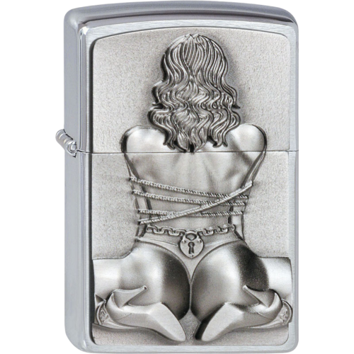 Artikelbild des Artikels “Zippo Feuerzeug Bondage Girl Emblem “