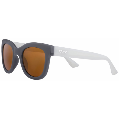 Artikelbild des Artikels “Zippo Sonnenbrille Retro Cat Eye Grau weiß OB214-3 “