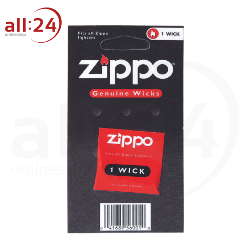 Artikelbild des Artikels “Zippo Wick Card Single Unit Docht 2425 “