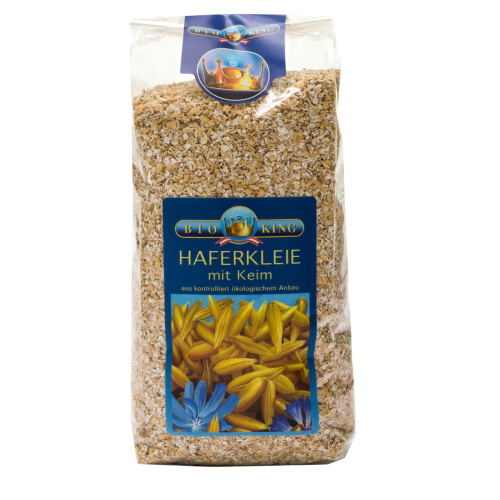 Artikelbild des Artikels “BioKing Bio Haferkleie mit Keim 500g “