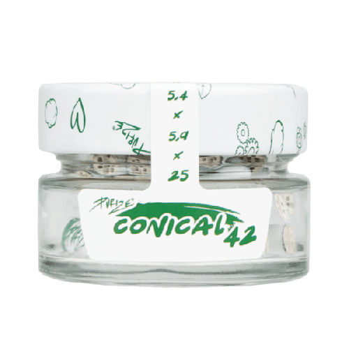 Artikelbild des Artikels “Purize Aktivkohlefilter Conical Xtra Slim im Glas 42 Stk. “