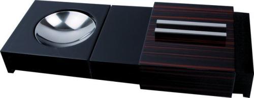 Artikelbild des Artikels “Humidor-Ascher Kombination schwarz “