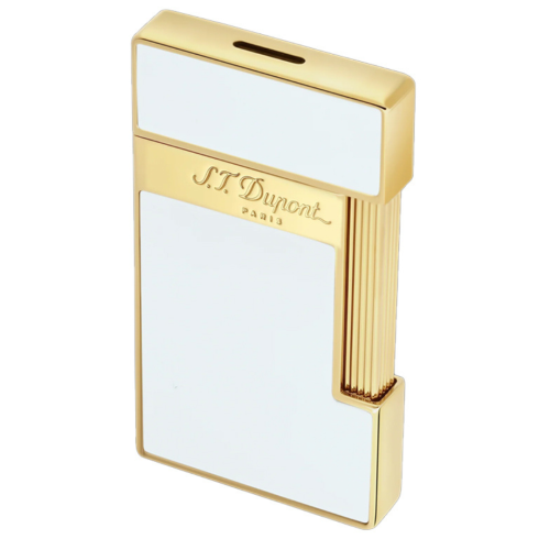 Artikelbild des Artikels “S.T. Dupont Feuerzeug Slimmy White Lacquer/Chrome “