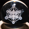 Artikelbild 2 des Artikels “Kristallkugel Metatron 8x8cm “