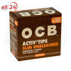 Artikelbild 2 des Artikels “OCB Unbleached Activ Tips Slim 7mm Aktivkohlefilter - 10er Pack à 50 Filter “