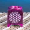 Artikelbild 2 des Artikels “Duftlampe Blume des Lebens Violett Speckstein für Ätherische Öle “
