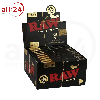 Artikelbild 3 des Artikels “BOX RAW Black Rolling Paper King Size Slim, 50 Stück “