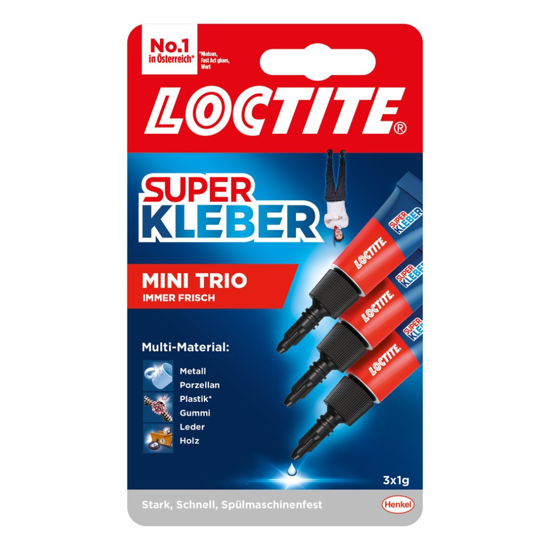 Artikelbild 1 des Artikels “Loctite Superkleber Sekundenkleber MiniTrio Original “