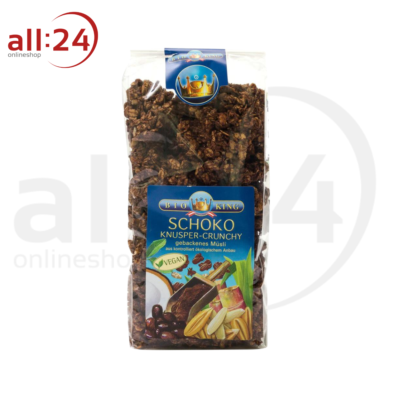 Artikelbild 1 des Artikels “BioKing Bio Crunchy Schoko, 375g “