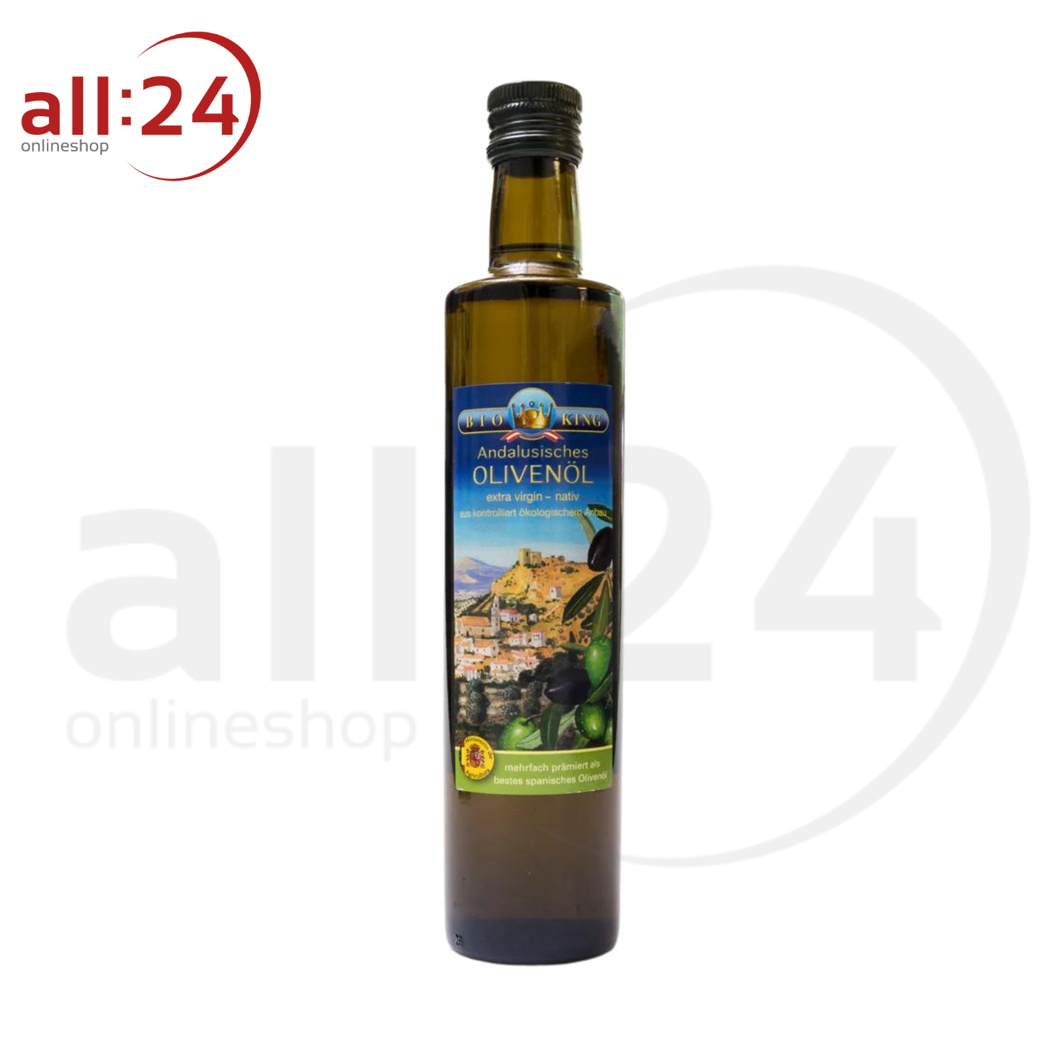 Artikelbild 1 des Artikels “BioKing Bio Olivenöl aus Andalusien, 500ml-5l “