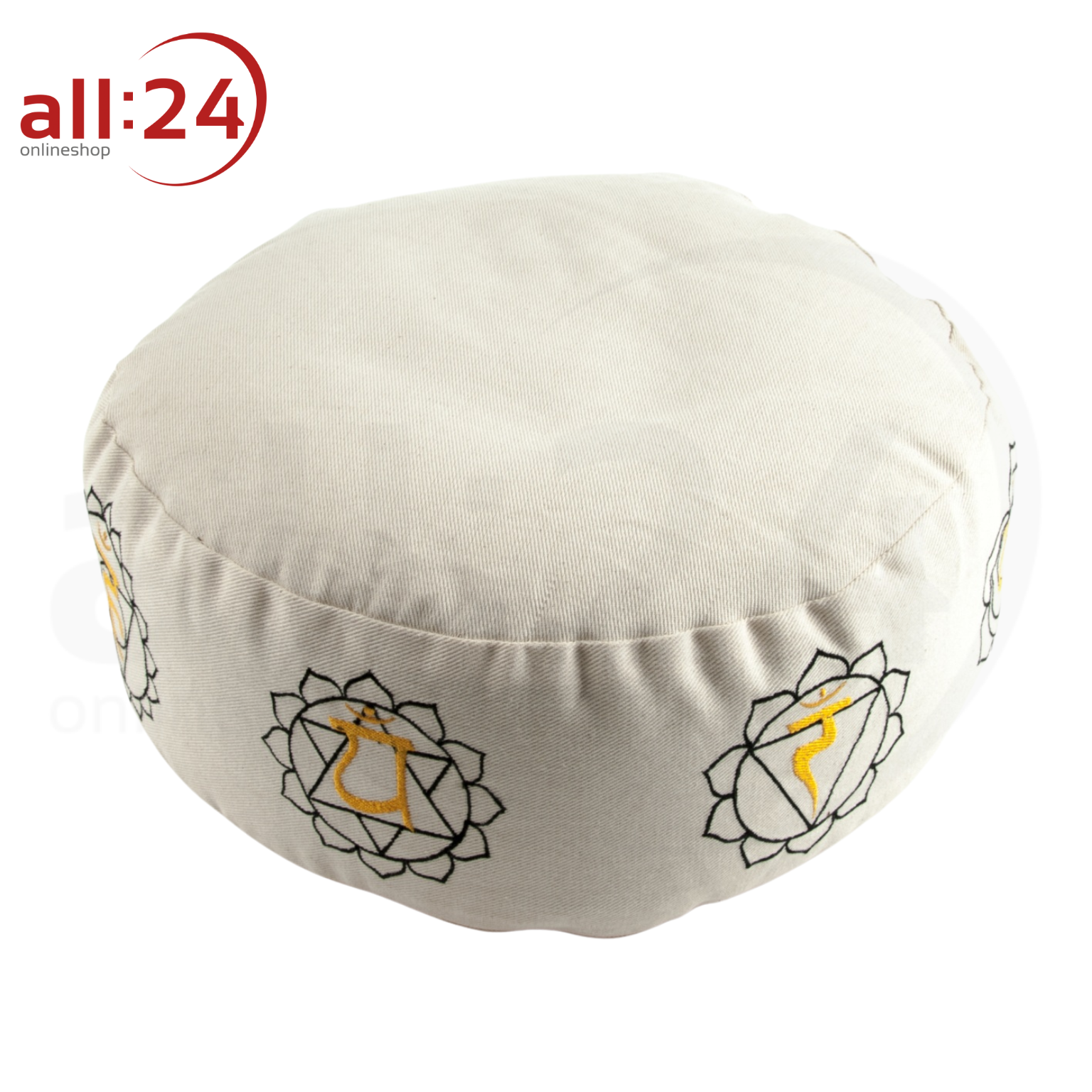 Artikelbild 1 des Artikels “Meditationskissen 7 Chakren Ø 35 cm “