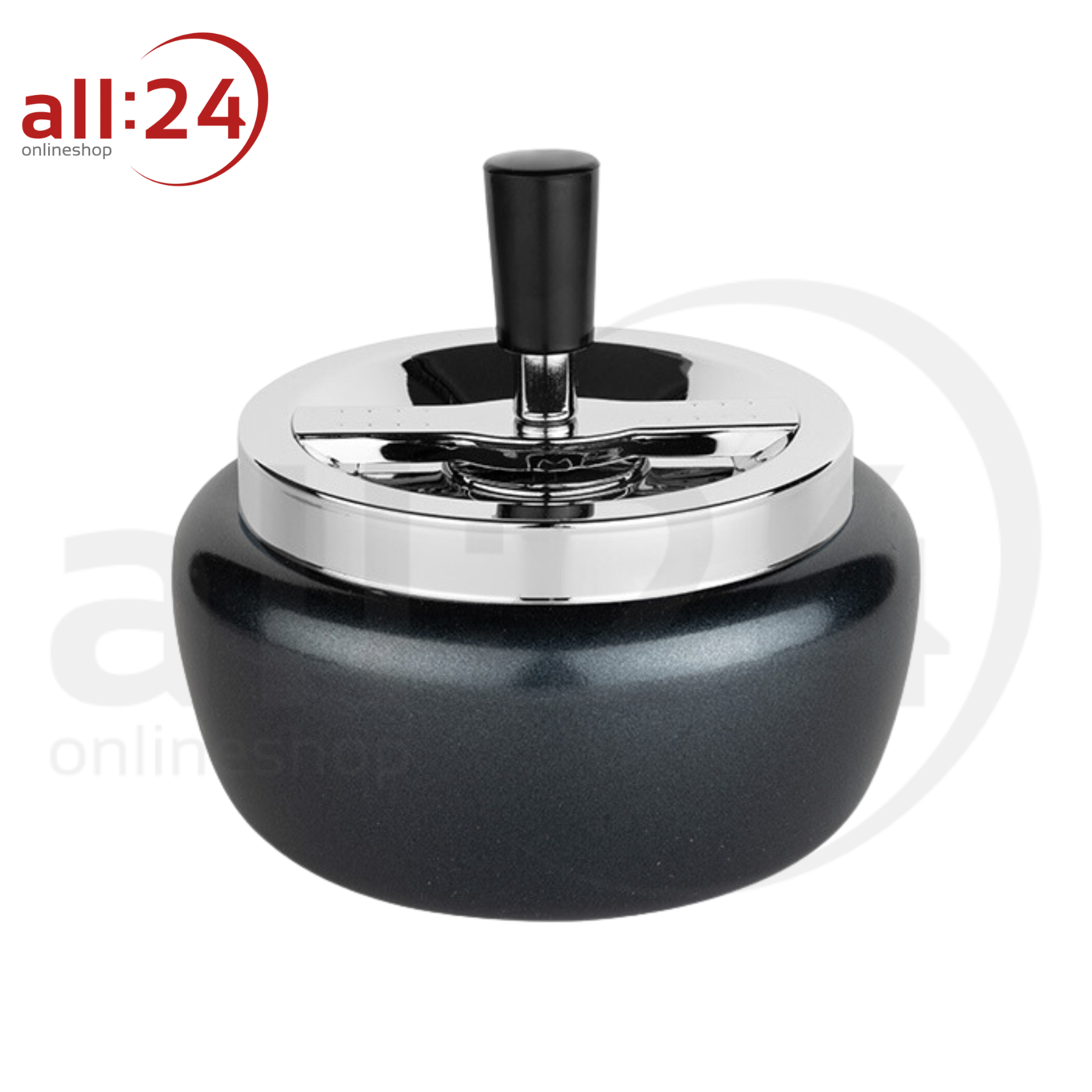 Artikelbild 1 des Artikels “Aschenbecher Anthrazit Metallic, ⌀ 13 cm “