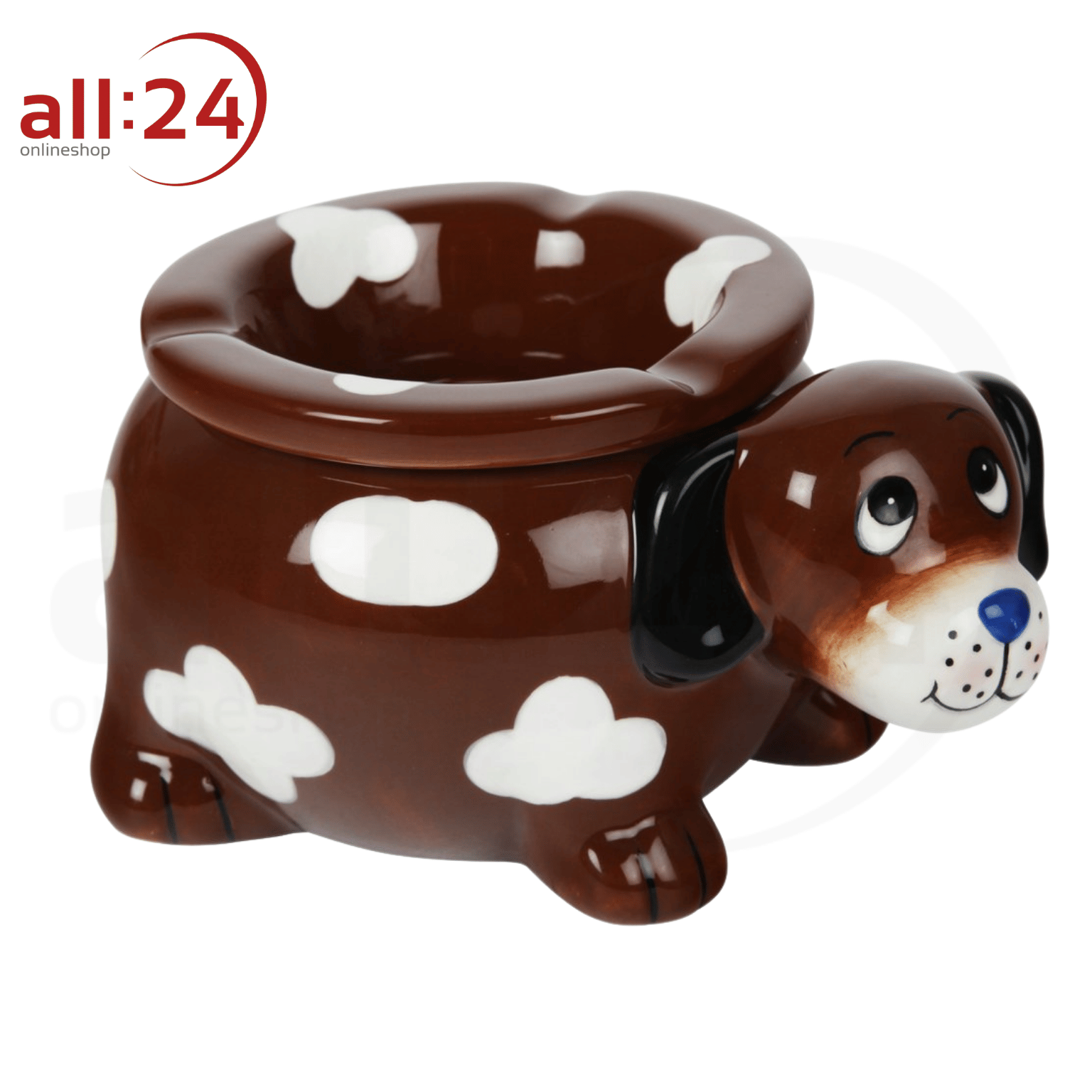 Artikelbild 1 des Artikels “Aschenbecher Windascher Dog Hund Lustig 15 cm ⌀ “