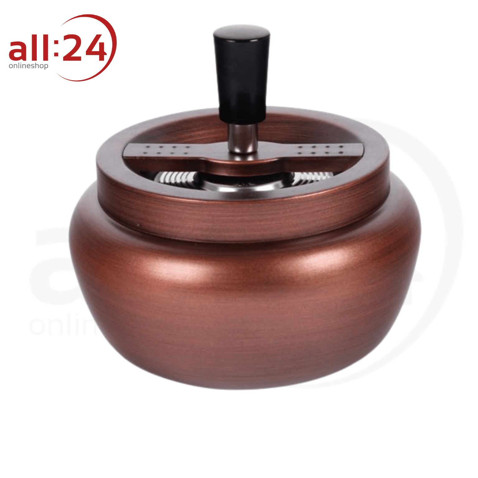 Artikelbild 1 des Artikels “Drehascher Aschenbecher Bronze 11 cm ⌀ “