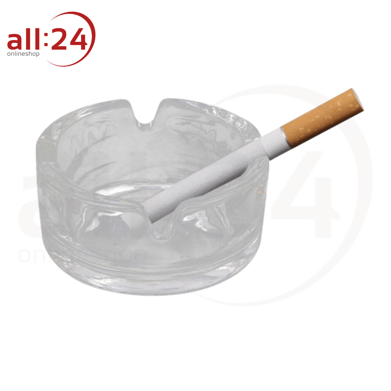 Artikelbild 1 des Artikels “Aschenbecher Glas Klar 7 cm ⌀ “