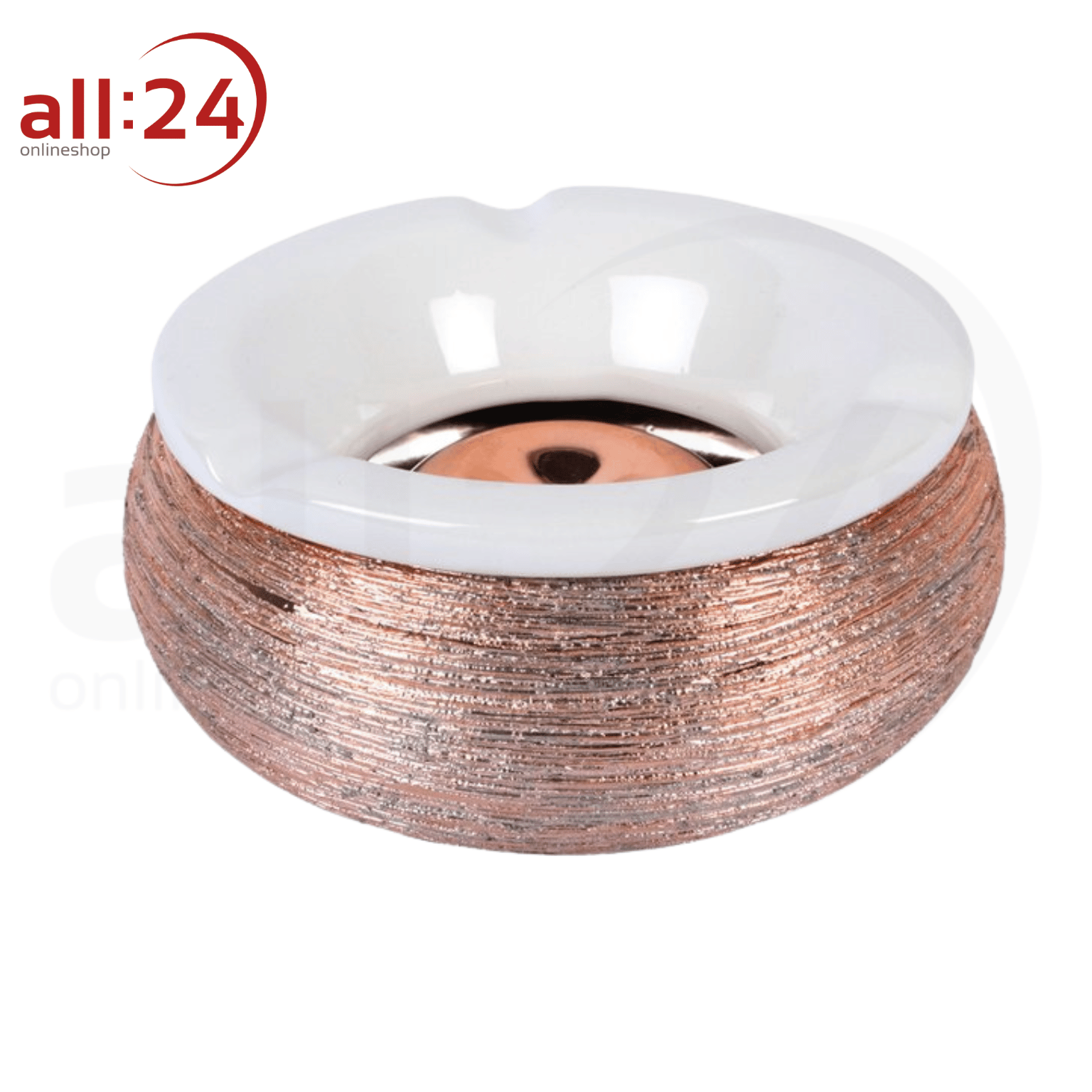 Artikelbild 1 des Artikels “Aschenbecher Windascher mit Struktur Rosé 15 cm ⌀ “