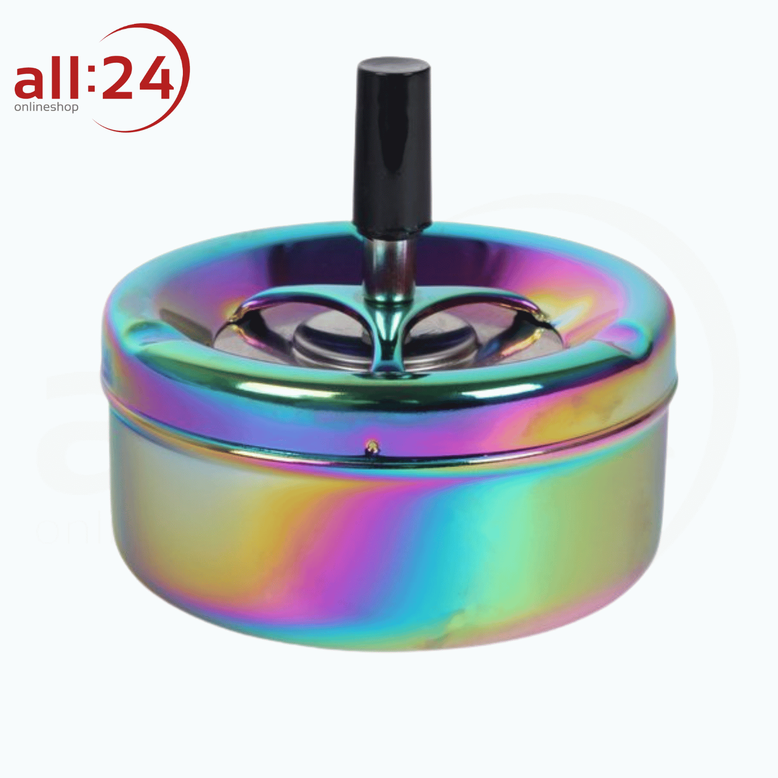 Artikelbild 1 des Artikels “Aschenbecher Drehascher Rainbow Glänzend 11 cm ⌀ “