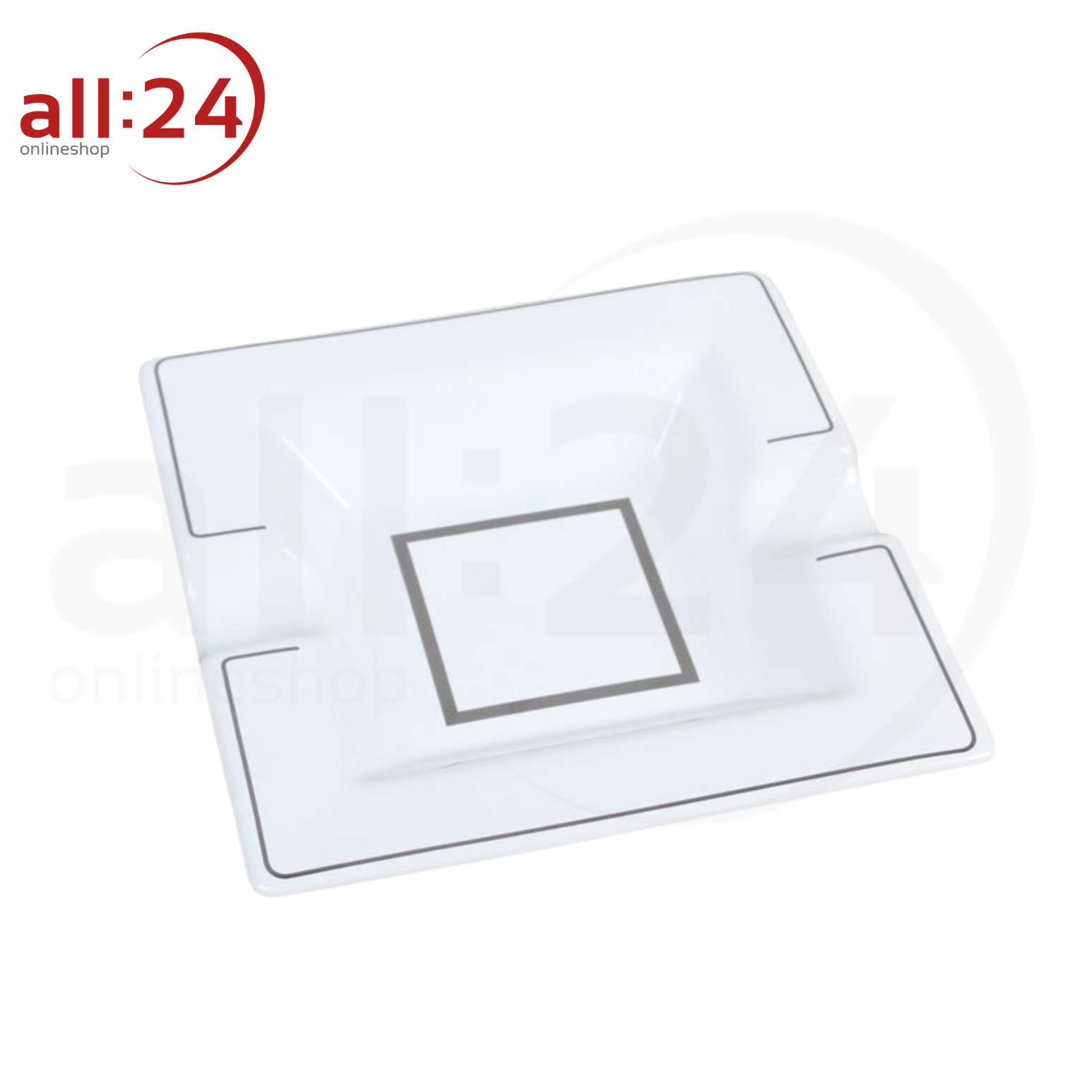 Artikelbild 1 des Artikels “Aschenbecher Zigarrenascher Keramik Weiß “