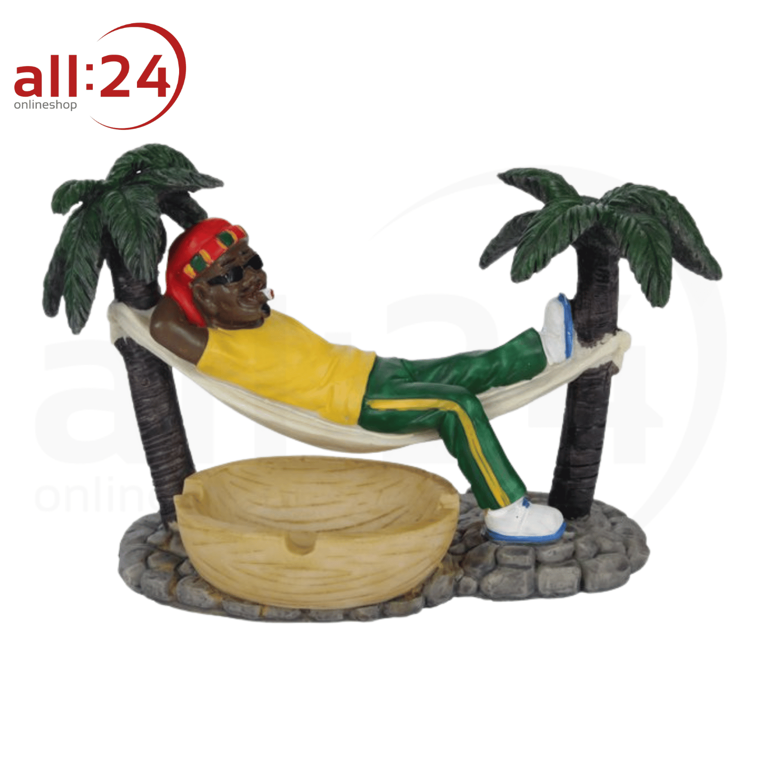 Artikelbild 1 des Artikels “Aschenbecher Rasta liegend 11 cm ⌀ “