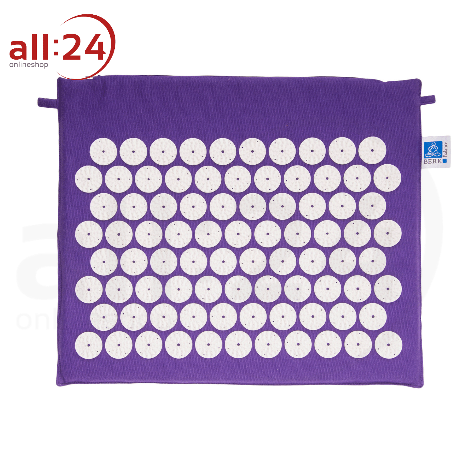 Artikelbild 1 des Artikels “Berk Akupressurfußmatte Akupunktur 38x45cm Violett “