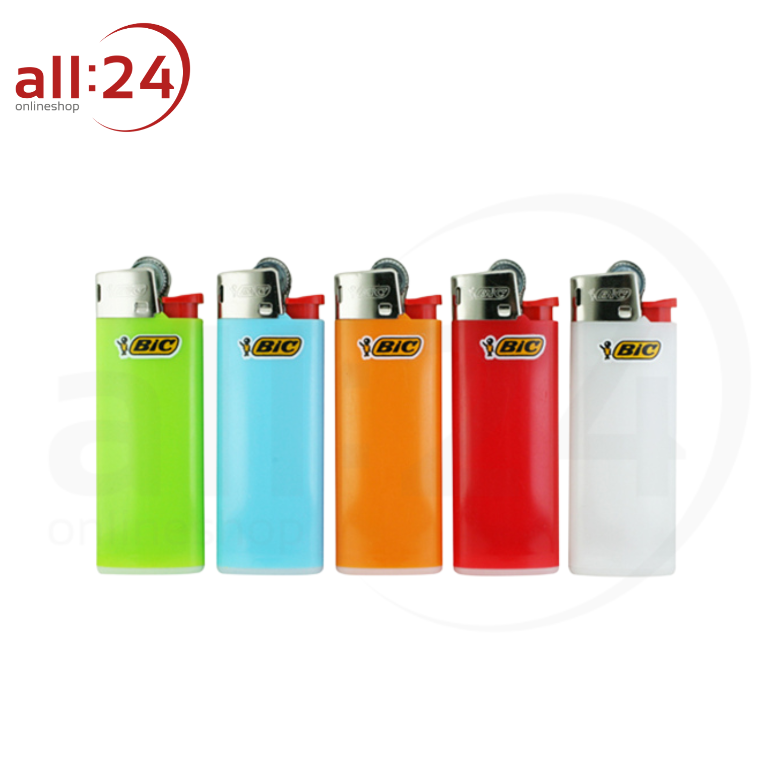 Artikelbild 1 des Artikels “BIC Feuerzeuge Mini J25, 5 Stück, VERSCHIEDENE Farben “
