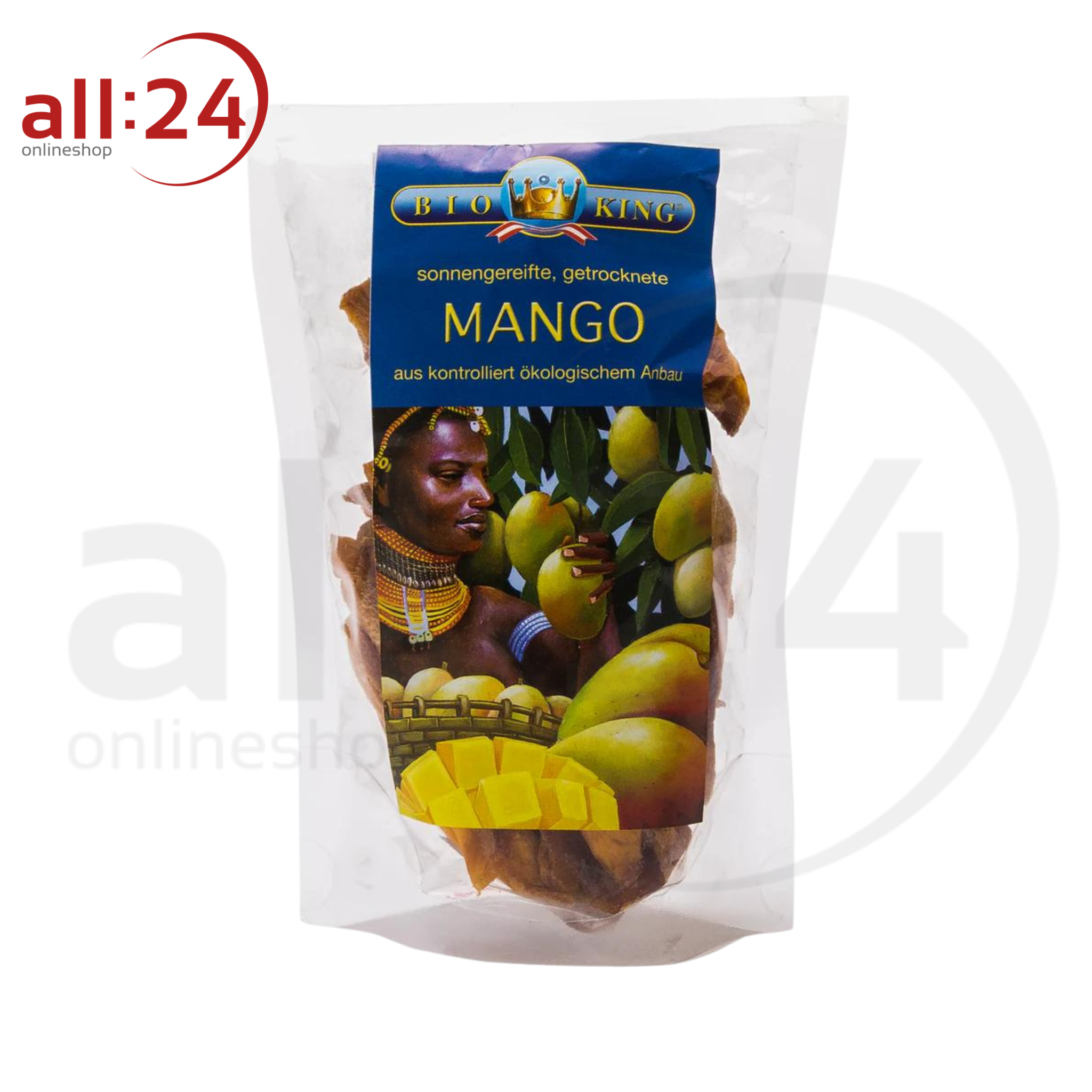 Artikelbild 1 des Artikels “BioKing Bio Mango Getrocknet, 100g “