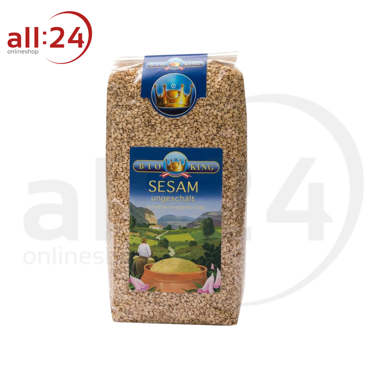 Artikelbild 1 des Artikels “BioKing Bio Sesam ungeschält, 500g “
