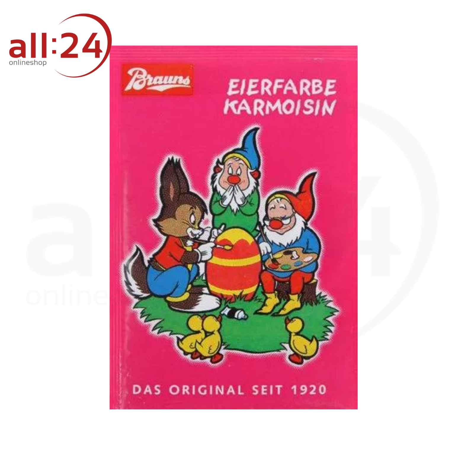 Artikelbild 1 des Artikels “Brauns Karmoisine Eierfarbe für Ostern “