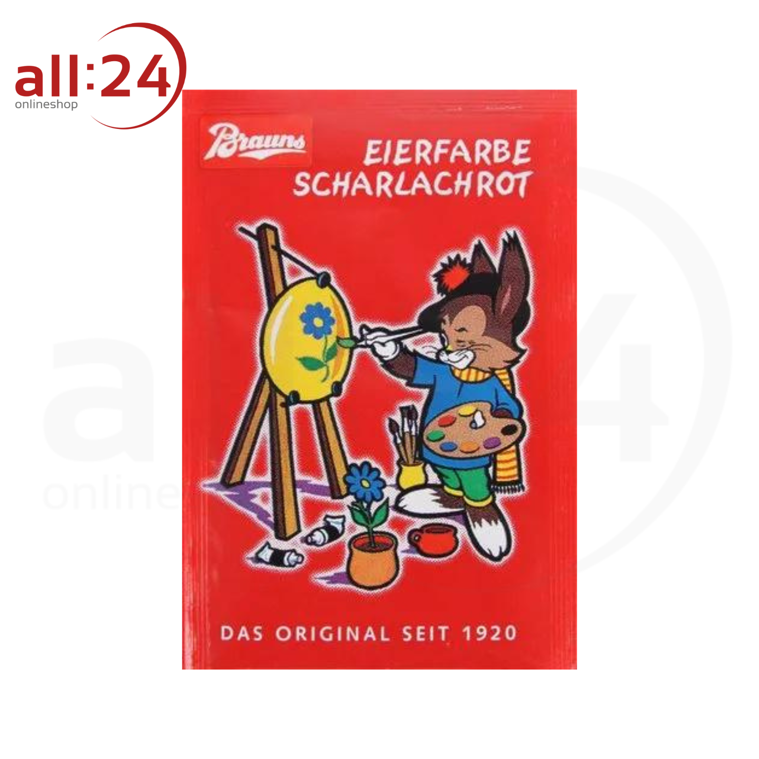 Artikelbild 1 des Artikels “Brauns Scharlachrote Eierfarbe für Ostern “
