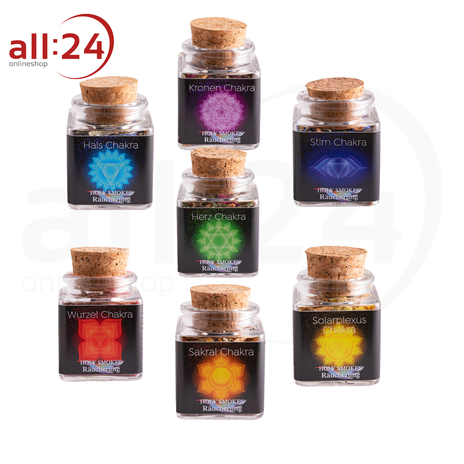Artikelbild 1 des Artikels “Sieben Chakren Räuchermischung 7 Chakra Aktivierung “