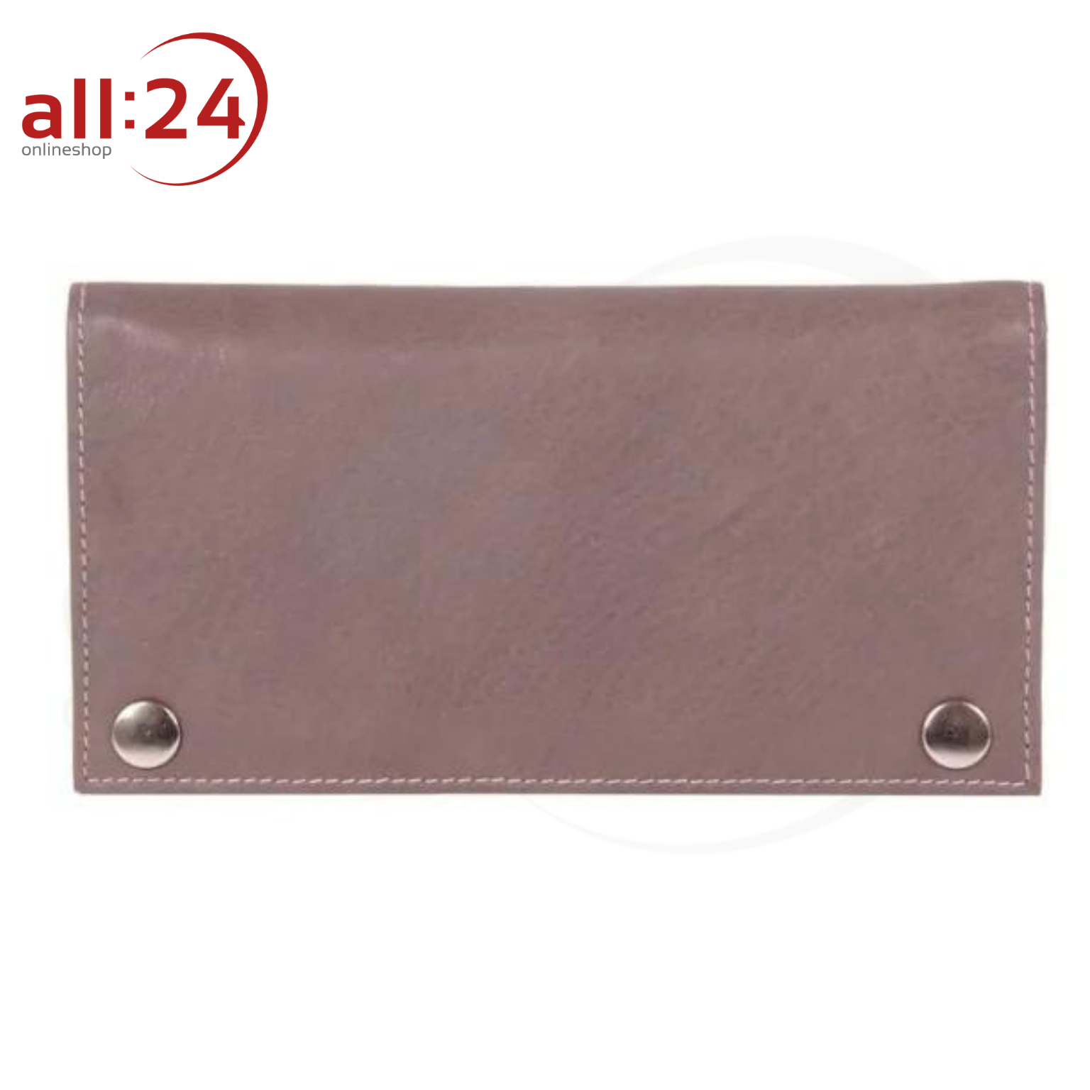 Artikelbild 1 des Artikels “Tabaktasche Leder Grau mit Druckknopf “