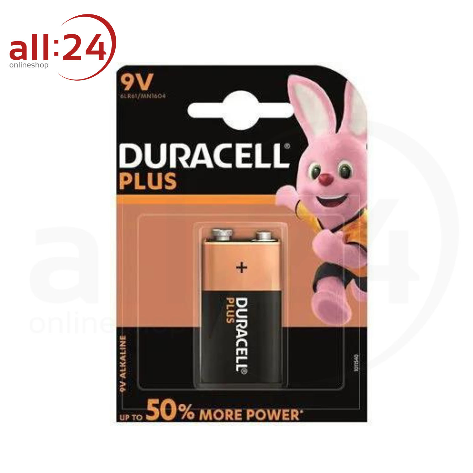 Artikelbild 1 des Artikels “Duracell Plus Flachbatterie 9V Long LASTING “