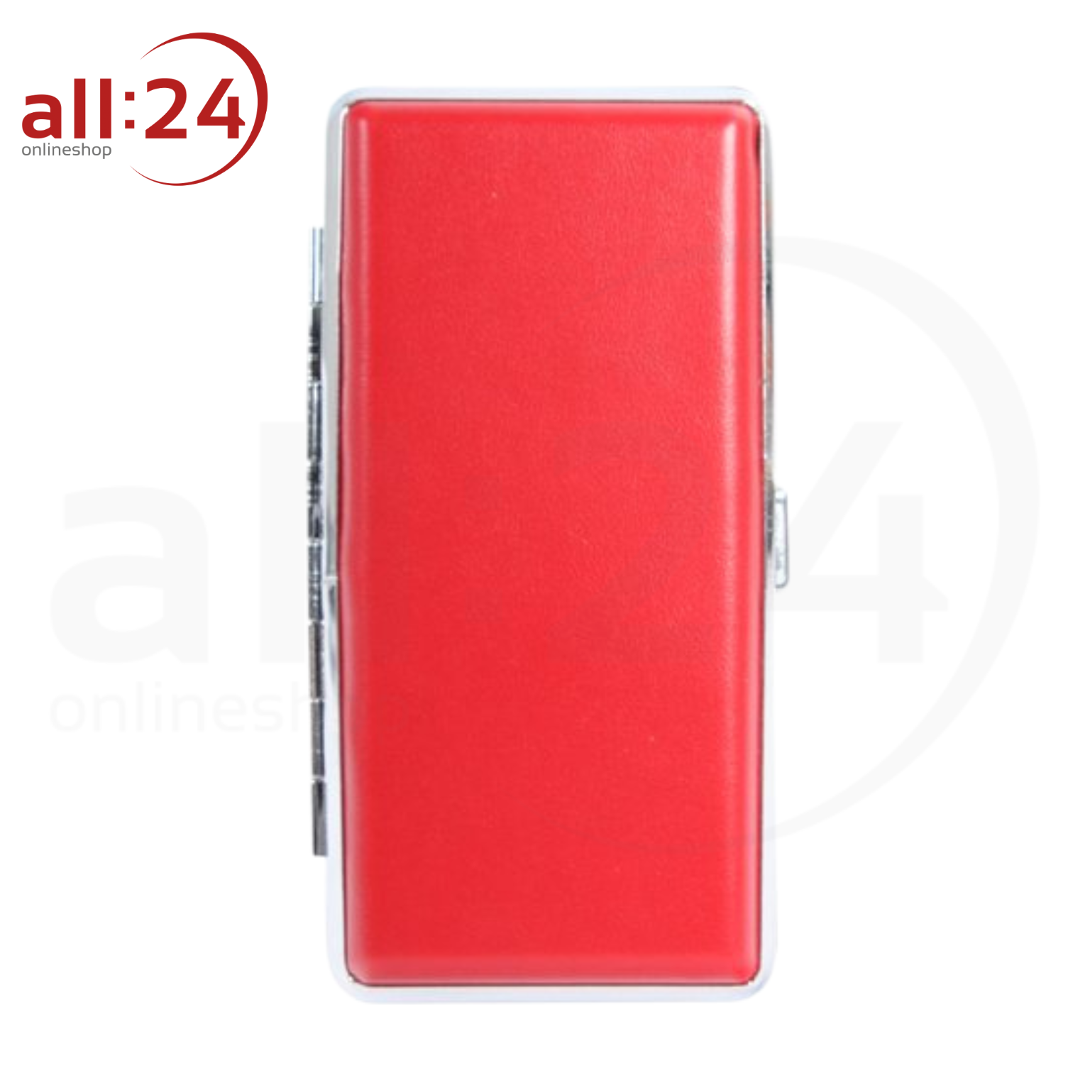 Artikelbild 1 des Artikels “Zigaretten Etui PVC Rot - Für Long Size Zigaretten “