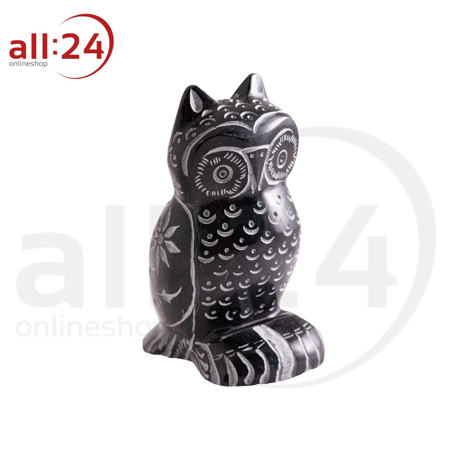Artikelbild 1 des Artikels “Eule Statue aus Speckstein - Symbol für Weisheit “