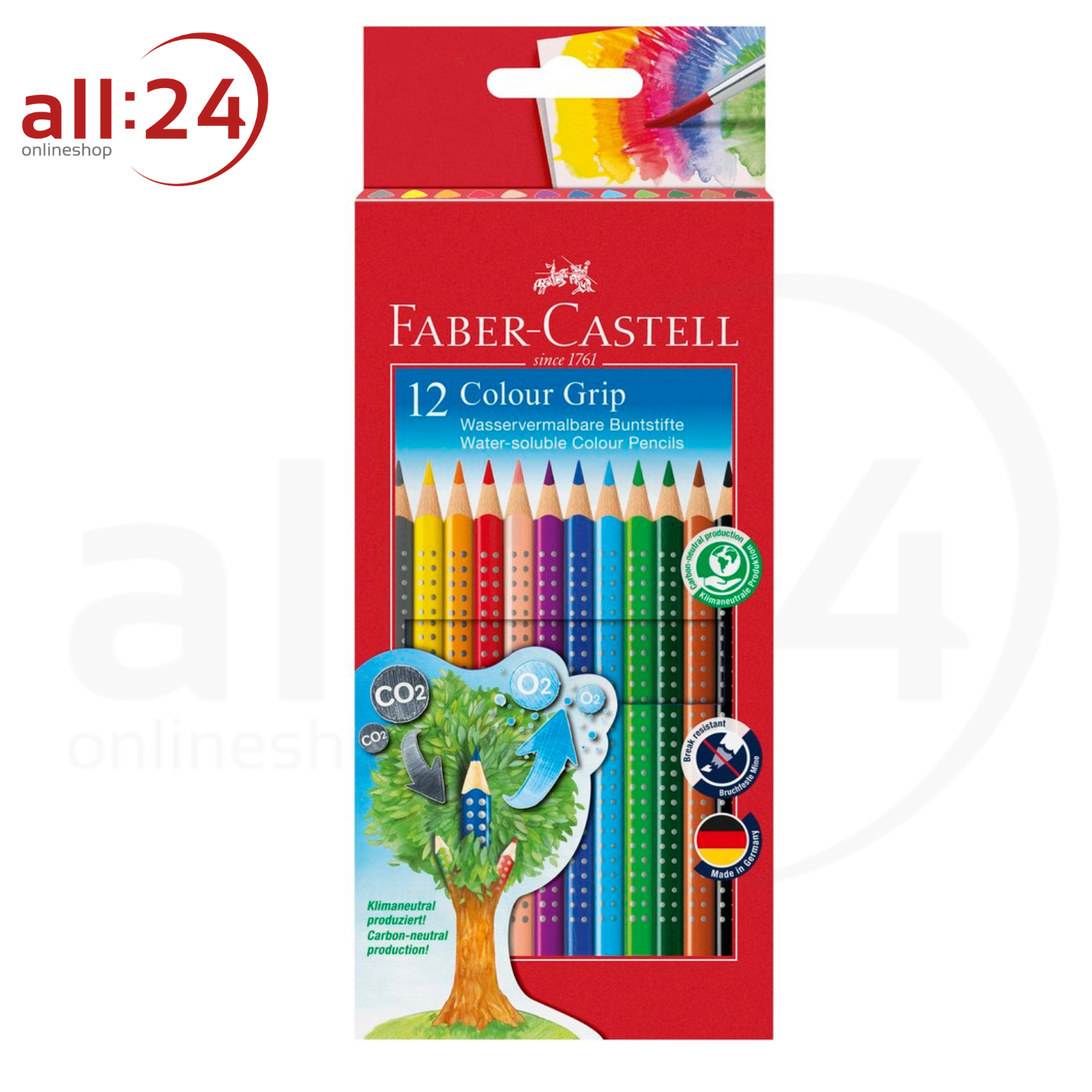 Artikelbild 1 des Artikels “Faber Castell Farbstifte Colour Grip 12 St. “