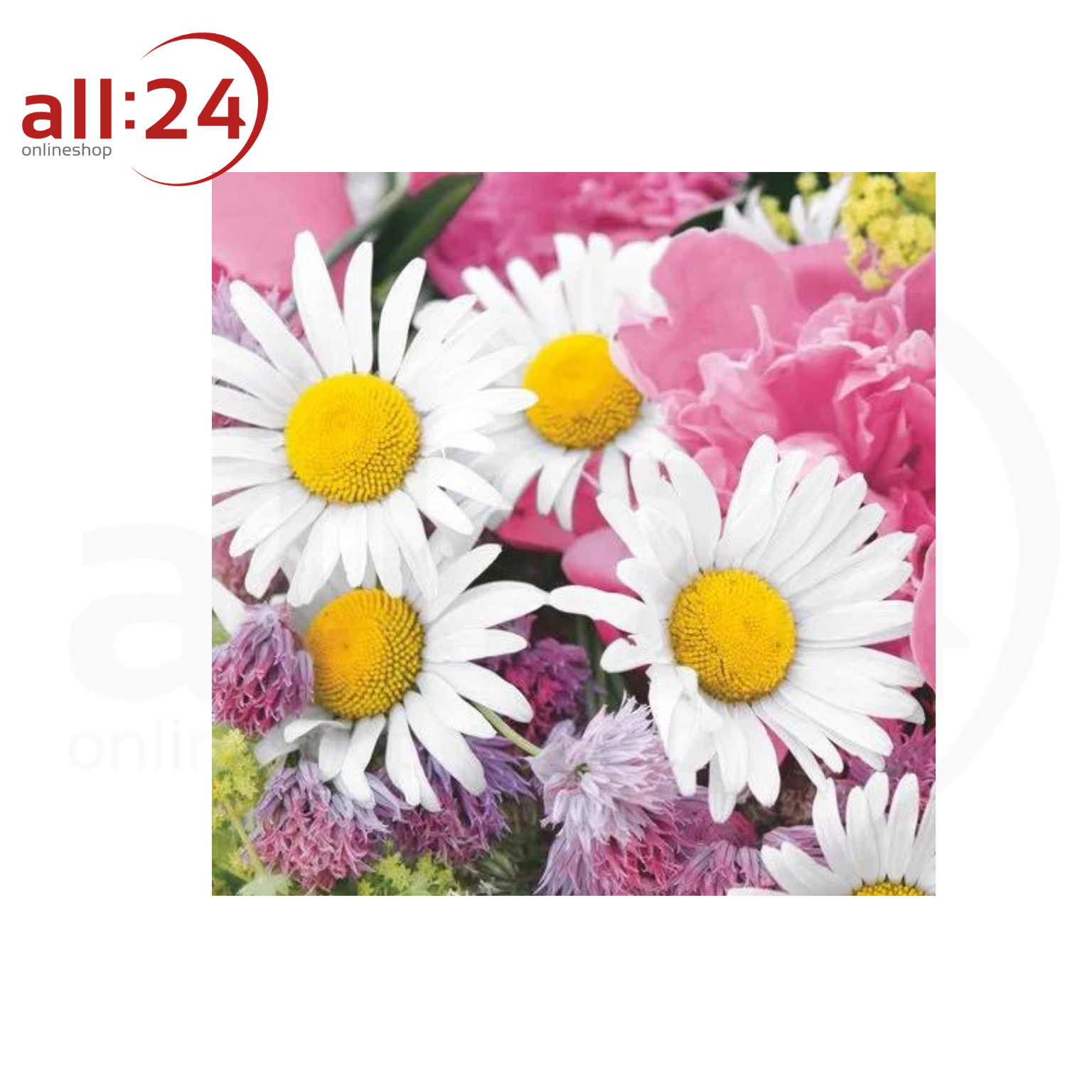 Artikelbild 1 des Artikels “Servietten Frühling Margerite 20 Stück “
