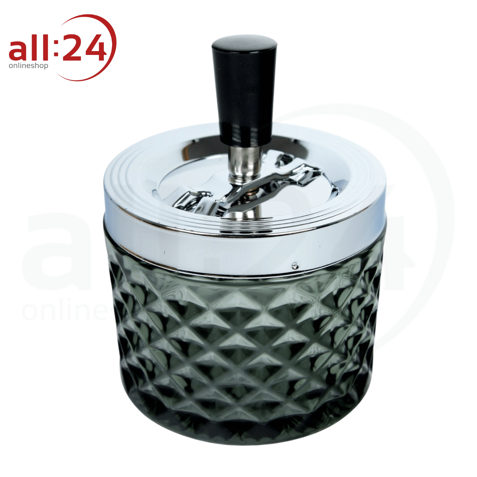 Artikelbild 1 des Artikels “Aschenbecher Drehascher Glas 