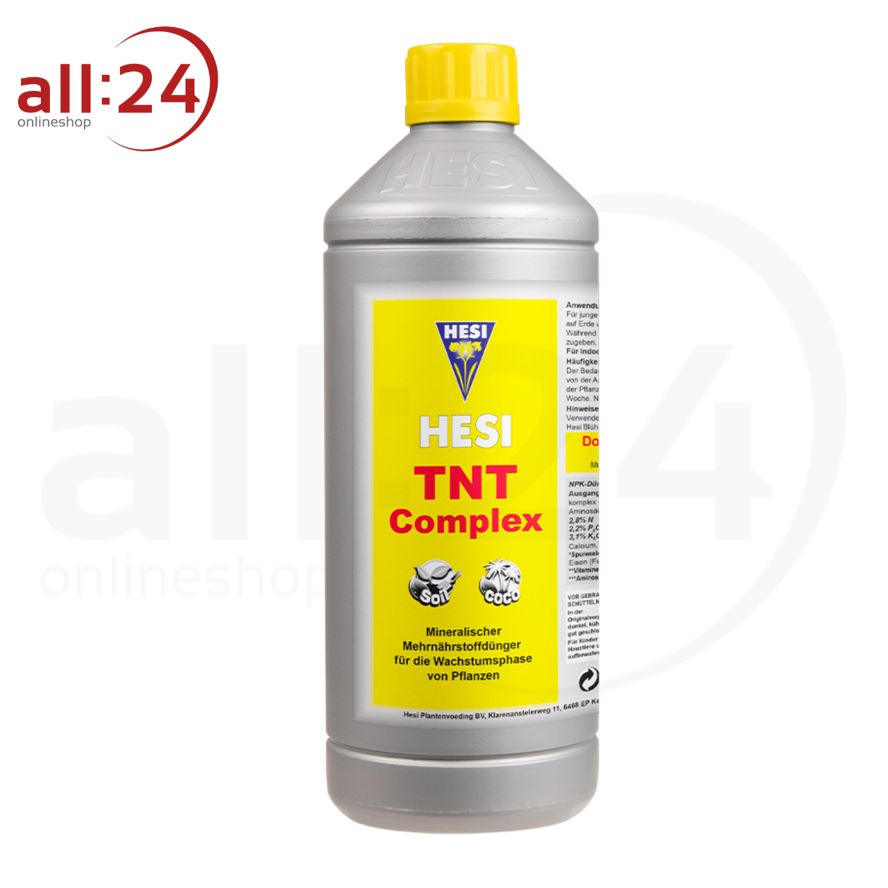 Artikelbild 1 des Artikels “Hesi TNT Complex Wachstumsdünger NPK, 1L “