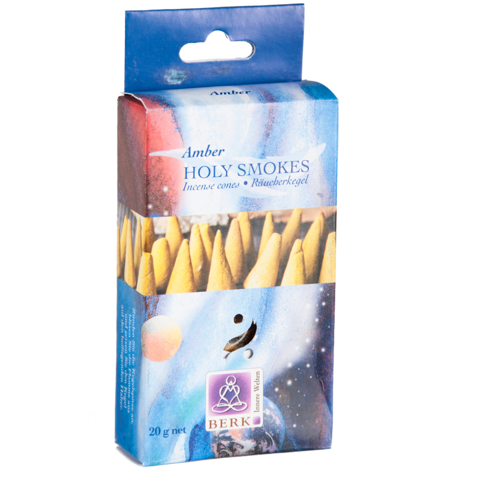 Artikelbild 1 des Artikels “Holy Smokes Räucherkegel Amber 14 Stück “