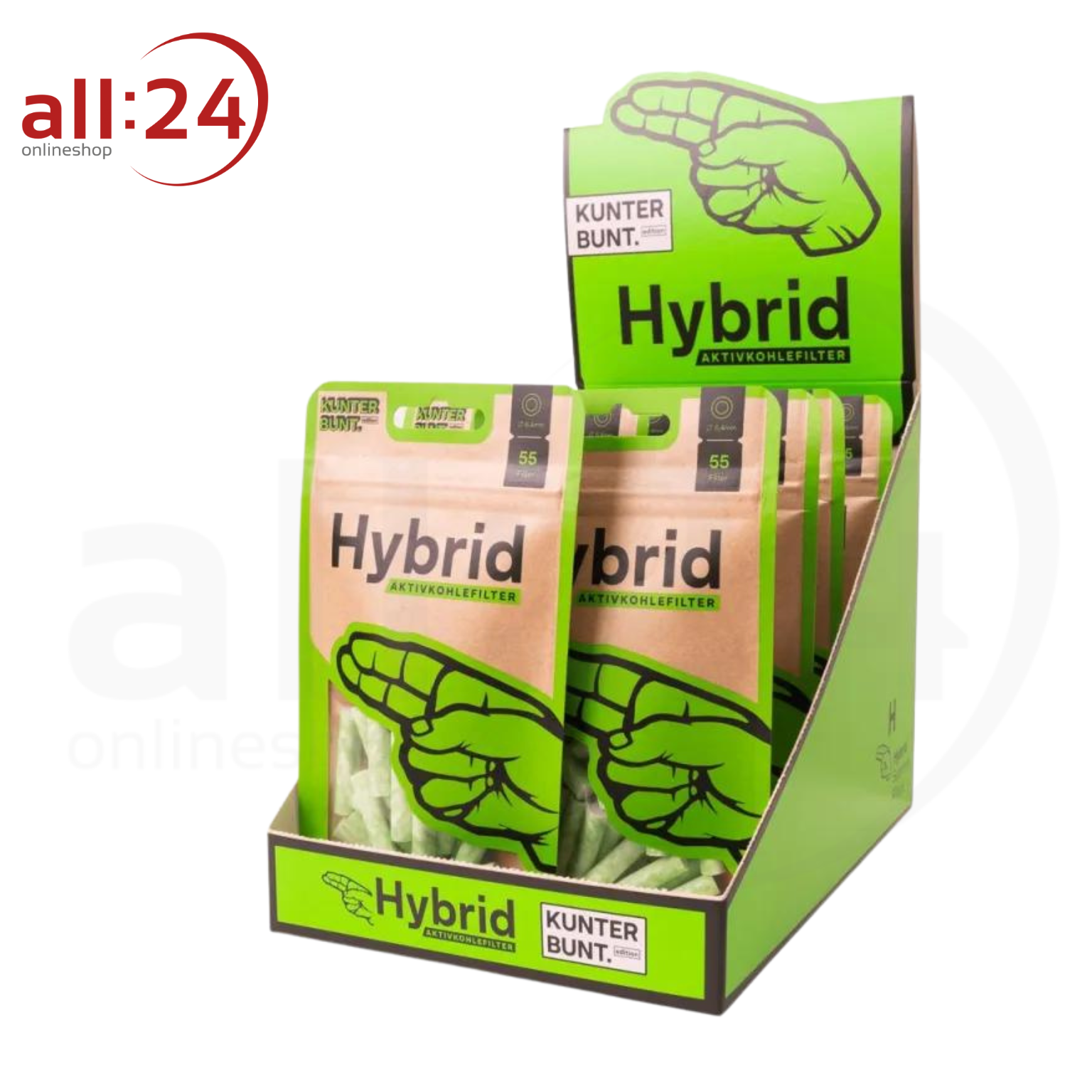 Artikelbild 1 des Artikels “Hybrid Supreme Filter Grün Display, 6,4 mm 10 x 55 Filter “